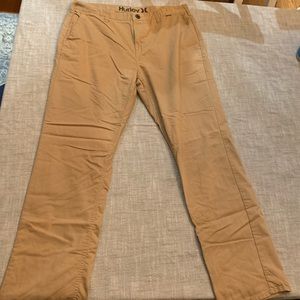Men’s Hurley Nike Dry Fit Pants , Size 34 Waist, gently used